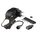 GOOBAY universal τροφοδοτικό 59029 με 9x βύσματα, 3V-12V, 18W/1.5A
