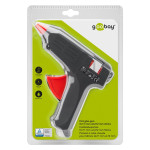 GOOBAY θερμικό πιστόλι σιλικόνης 59176, 40W, 12mm, μαύρο