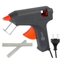 GOOBAY θερμικό πιστόλι σιλικόνης 59176, 40W, 12mm, μαύρο