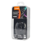 LDNIO earphones με θήκη φόρτισης T02, True Wireless, μαύρα