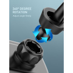 LDNIO βάση smartphone αυτοκινήτου MG10 για αεραγωγούς, μαύρη