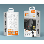 LDNIO βάση smartphone αυτοκινήτου MG10 για αεραγωγούς, μαύρη