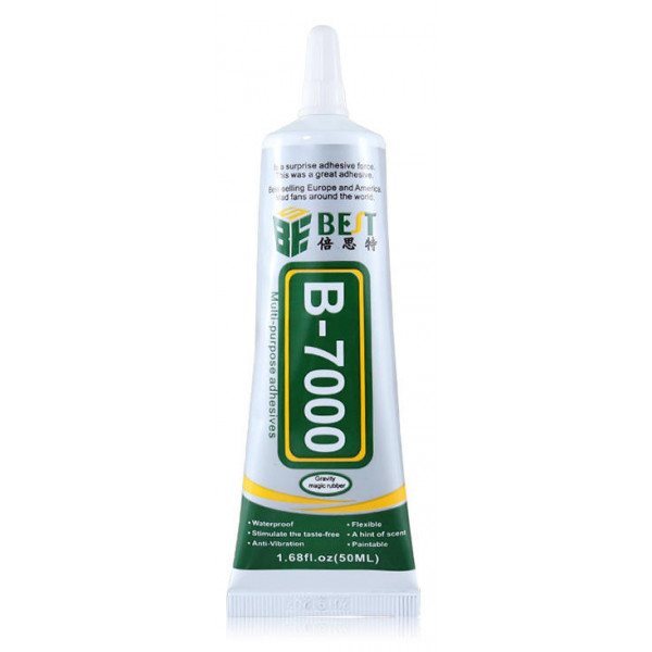 BEST Κόλλα πολλαπλών χρήσεων B-7000, 50ml, διάφανη BEST Κόλλα πολλαπλών χρήσεων B-7000, 50ml, διάφανη