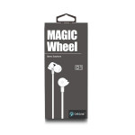 CELEBRAT Earphones με μικρόφωνο D1, 10mm, 3.5mm, 1.2m flat, λευκά CELEBRAT Earphones με μικρόφωνο D1, 10mm, 3.5mm, 1.2m flat, λευκά