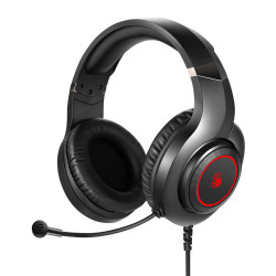 BLOODY Headset G200S, USB, 50mm ακουστικά, HiFi stereo, μαύρα