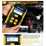KONNWEI ψηφιακό tester μπαταρίας αυτοκινήτου KW510 με κροκοδειλάκια, 12V KONNWEI ψηφιακό tester μπαταρίας αυτοκινήτου KW510 με κροκοδειλάκια, 12V