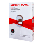 MERCUSYS Wireless Nano USB Adapter MW150US, 150Mbps, Ver. 2 MERCUSYS Wireless Nano USB Adapter MW150US, 150Mbps, Ver. 2