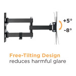 POWERTECH επιτοίχια βάση PT-1129 για τηλεόραση 23-43