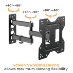 POWERTECH επιτοίχια βάση PT-1129 για τηλεόραση 23-43