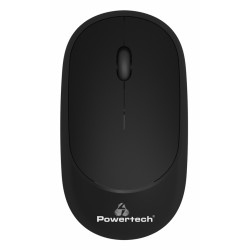 POWERTECH ασύρματο ποντίκι PT-952, οπτικό, 1600DPI, μαύρο