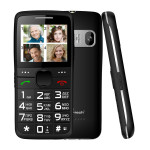 POWERTECH Κινητό Τηλέφωνο Sentry Eco PTM-18, SOS Call, με φακό, μαύρο POWERTECH Κινητό Τηλέφωνο Sentry Eco PTM-18, SOS Call, με φακό, μαύρο