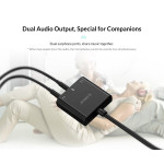 ORICO USB κάρτα ήχου SKT3, USB2.0, 3x 3.5mm, μαύρο ORICO USB κάρτα ήχου SKT3, USB2.0, 3x 3.5mm, μαύρο