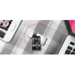 SILICON POWER Dual USB Flash Drive C31, USB 3.1 & Type C, 32GB, μαύρο