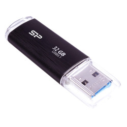 SILICON POWER USB Flash Drive Blaze B02, 32GB, USB 3.1, Black