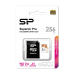 SILICON POWER κάρτα μνήμης Superior Pro microSDXC UHS-I, 256GB, Class 30 SILICON POWER κάρτα μνήμης Superior Pro microSDXC UHS-I, 256GB, Class 30