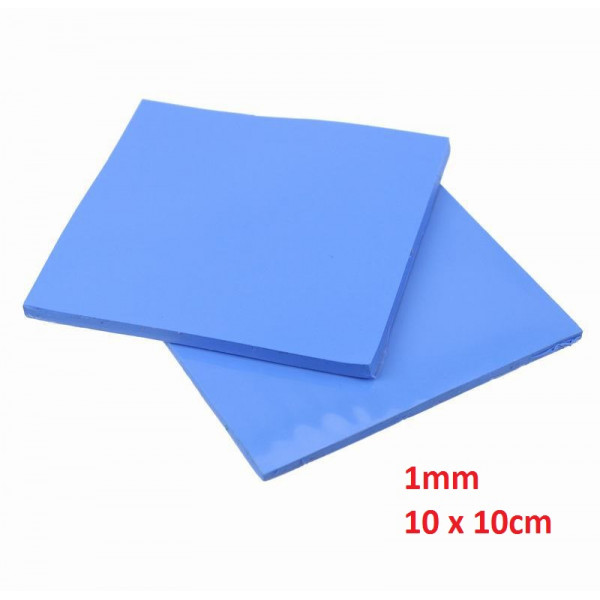 Thermal Pad 1mm, 10 x 10cm, Blue