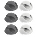 POWERTECH Οργανωτής καλωδίων σιλικόνης TIES-010, 2 καλωδίων, 6τμχ POWERTECH Οργανωτής καλωδίων σιλικόνης TIES-010, 2 καλωδίων, 6τμχ