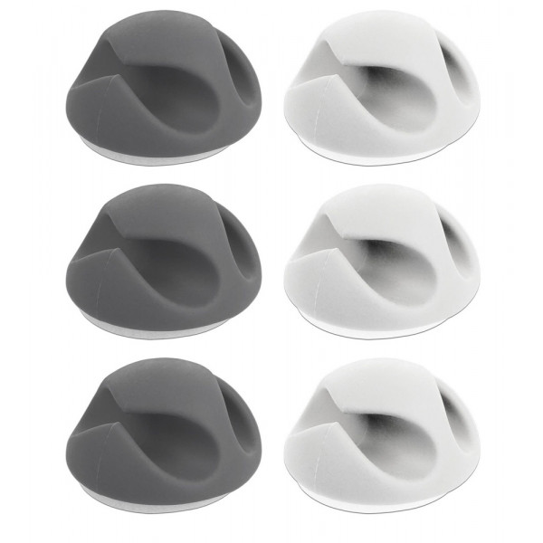 POWERTECH Οργανωτής καλωδίων σιλικόνης TIES-010, 2 καλωδίων, 6τμχ POWERTECH Οργανωτής καλωδίων σιλικόνης TIES-010, 2 καλωδίων, 6τμχ