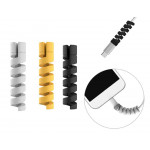 Προστατευτικό καλωδίου TIES-015, 3 χρώματα, 10τμχ