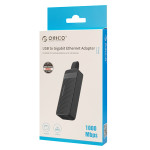 ORICO αντάπτορας USB 3.0 σε ethernet UTK-U3, 1 Gbps, μαύρο